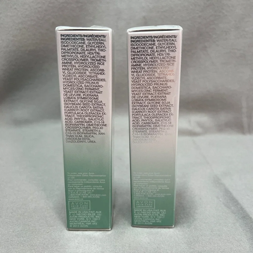 Avon Anew Clinical Absolute‎ Even Multi-Tone Skin Corrector DSX-7 1oz Lot of 2